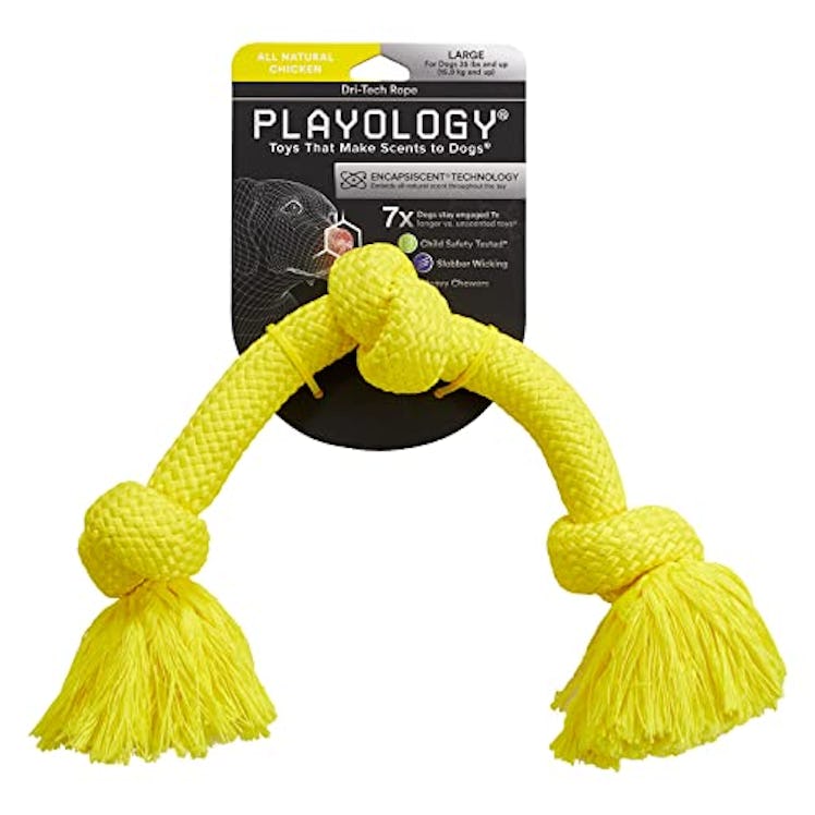 Playology Dri Tech Rope Dog Chew Toy