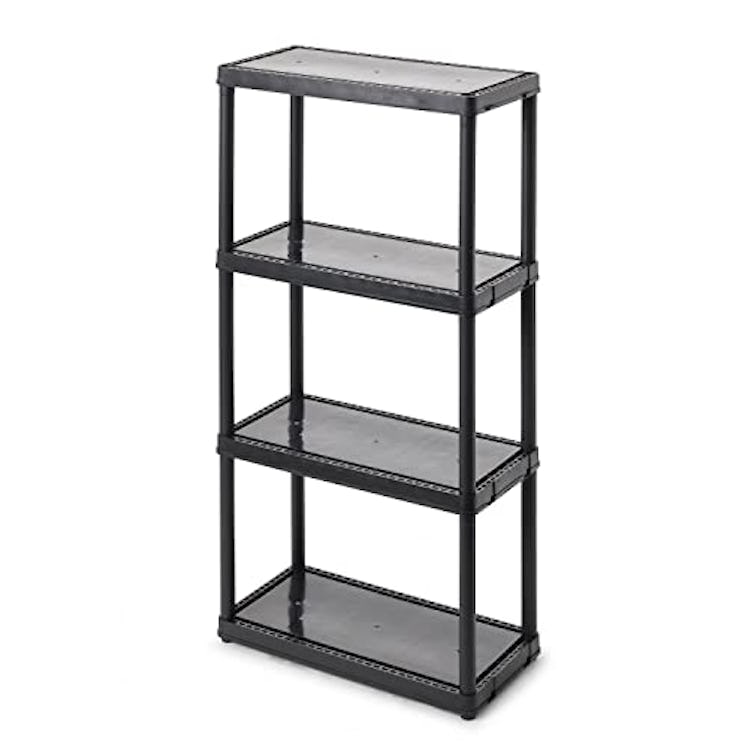 Gracious Living 4-Shelf Fixed Height Garage Shelving Unit