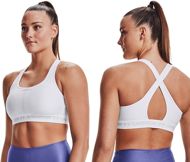 Under Armour Crossback Mid Impact Sports Bra