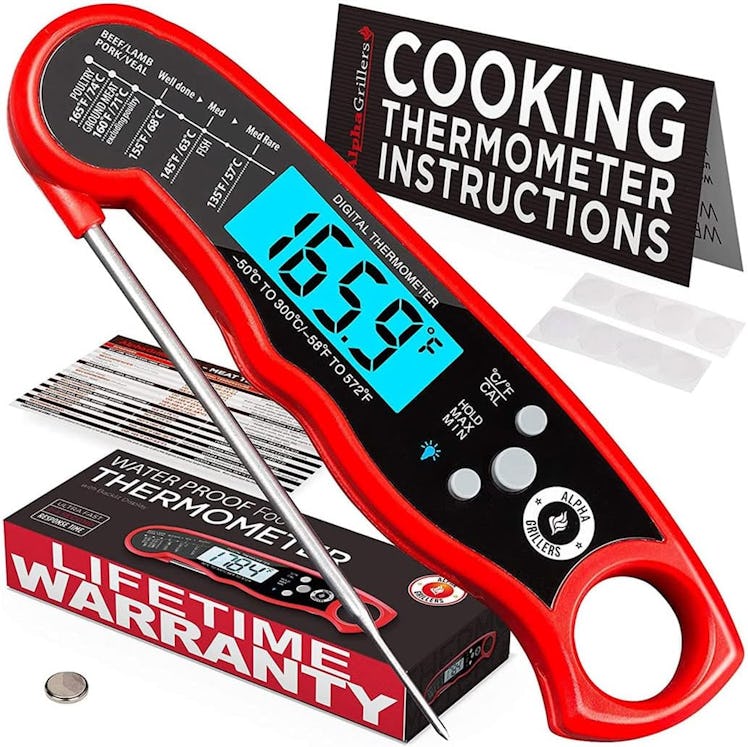 Alpha Grillers Instant Read Meat Thermometer