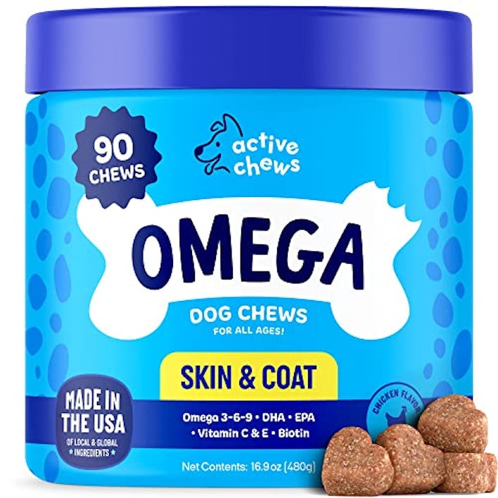 Omega 3 Fish Oil for Dogs Soft Chews