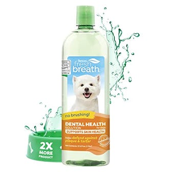 TropiClean Fresh Breath Supports Skin Health