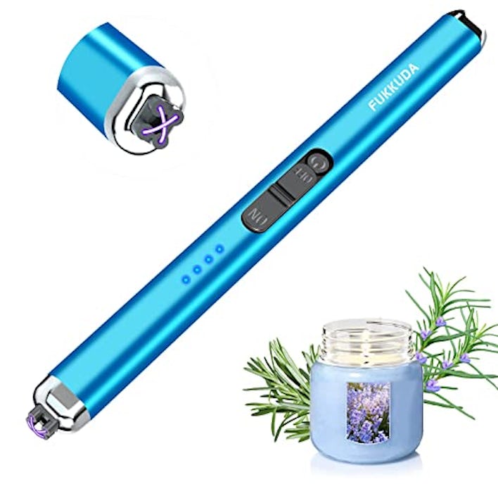 fukkuda Dual Arc Rechargeable Electric Candle Lighter