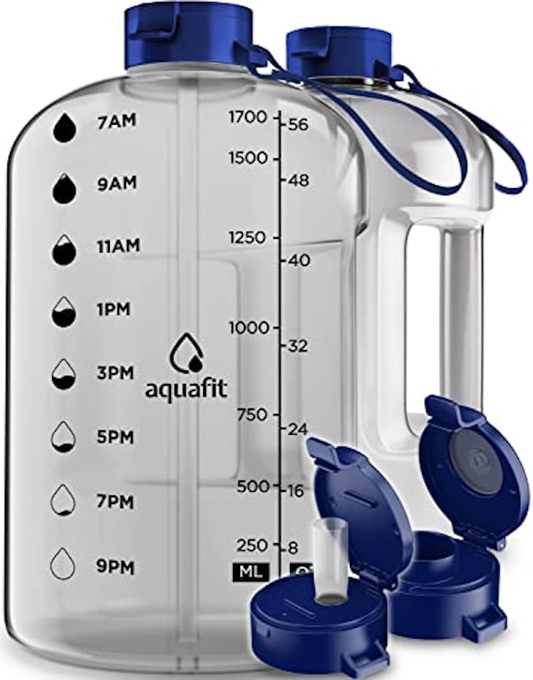 AQUAFIT Water Bottle With Times