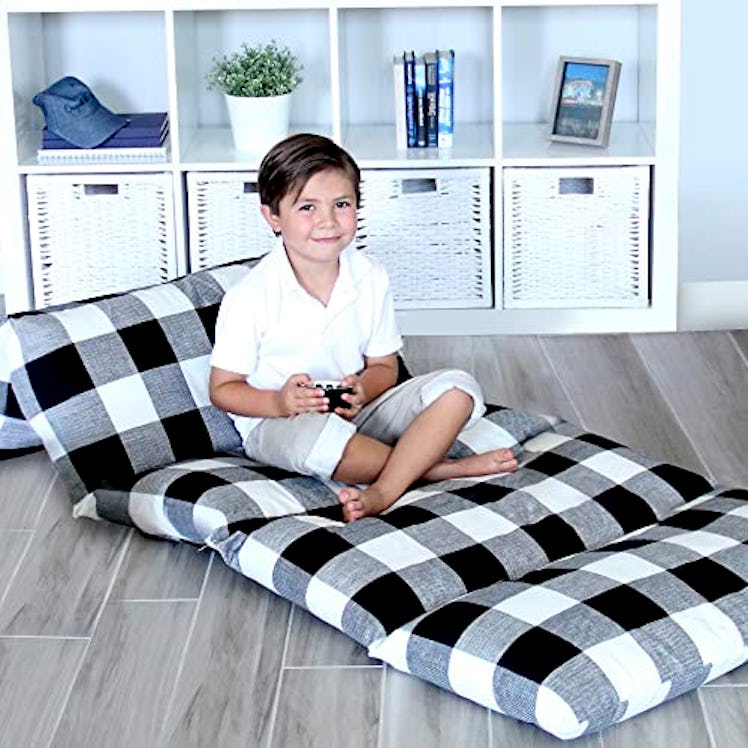 Butterfly Craze Floor Pillow Case