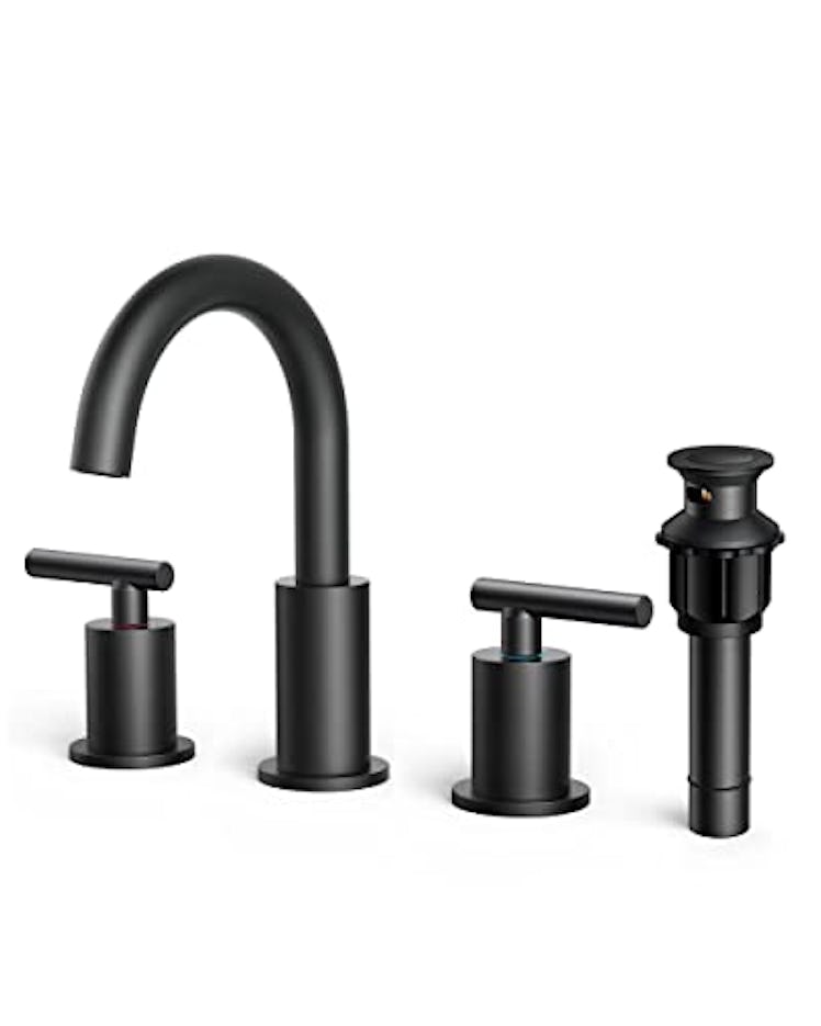 FORIOUS Matte Black Bathroom Faucet