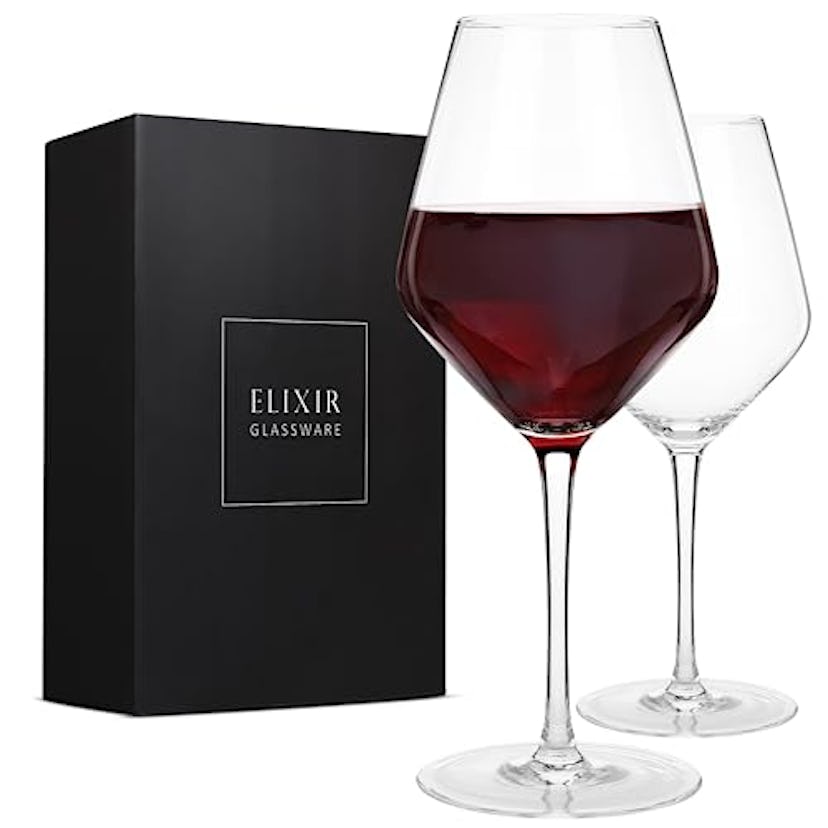 ELIXIR GLASSWARE Red Wine Glasses (Set of 2)