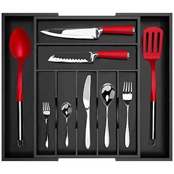 ROYAL CRAFT WOOD Bamboo Kitchen Drawer Organizer