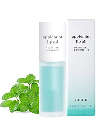 Nooni Korean Lip Oil - Applemint | Lip Stain, Gift, Moisturizing, Glowing, Revitalizing, and Tinting...