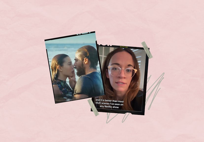 Demet Özdemir and Can Yaman in 'Erkenci Kuş.' Screenshot via YouTube. Tessa Bailey on TikTok