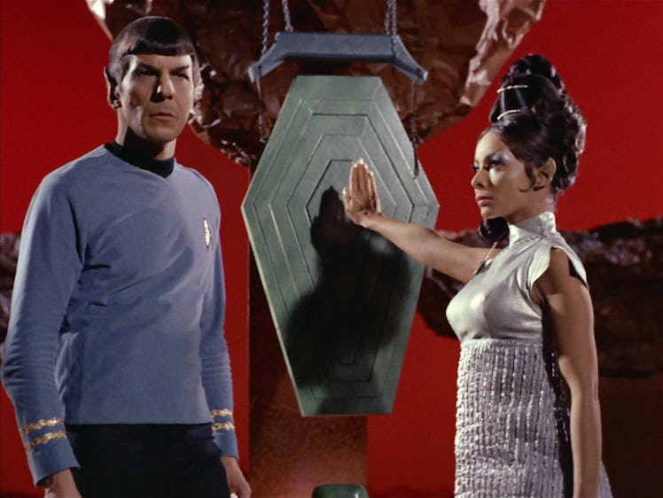 Spock and T’Pring in “Amok Time,” from Star Trek: The Original Series.