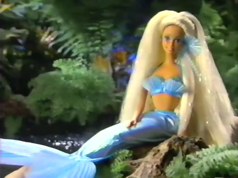 Mermaid Barbie, 1991.