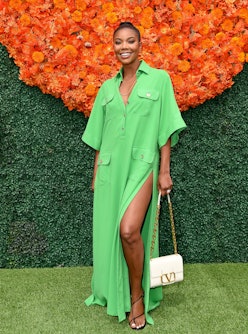Gabrielle Union attends the Veuve Clicquot Polo Classic at Will Rogers State Historic Park 