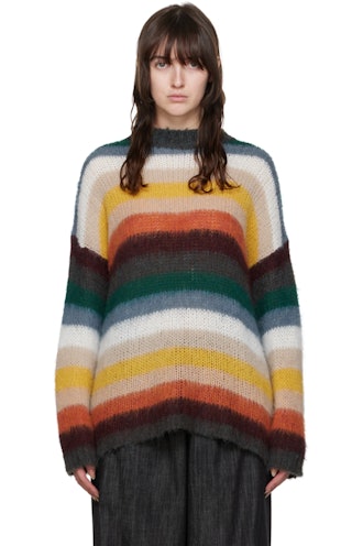 See By Chloé Multicolor Rainbow Sweater