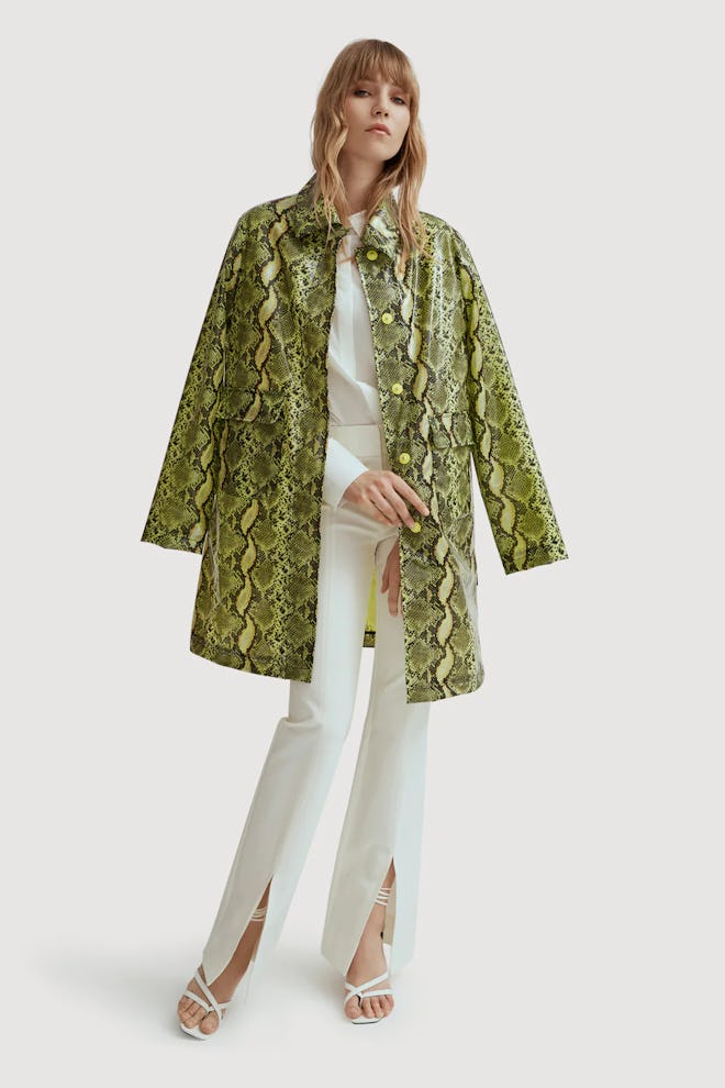 Maya Mid Length Raincoat