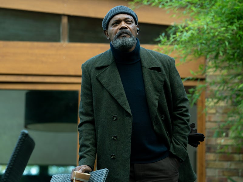 Samuel L. Jackson as Nick Fury in 'Secret Invasion' Episode 4