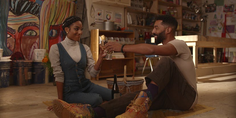 Anissa Felix and Tone Bell in ‘Survival of the Thickest.’ Photo via Netflix
