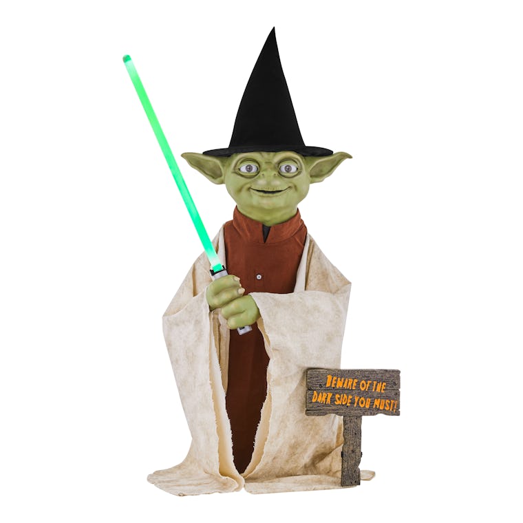 This Halloween Yoda From Home Depot Doubles As A Christmas Decoration