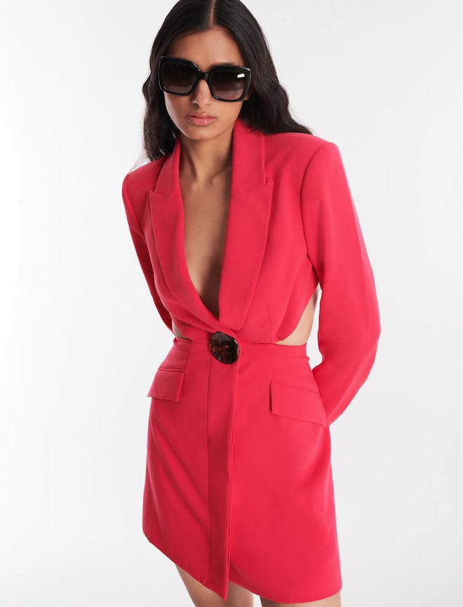 Enzo Cutout Blazer Dress