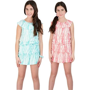 Girls 4 Piece Set With Scrunchie