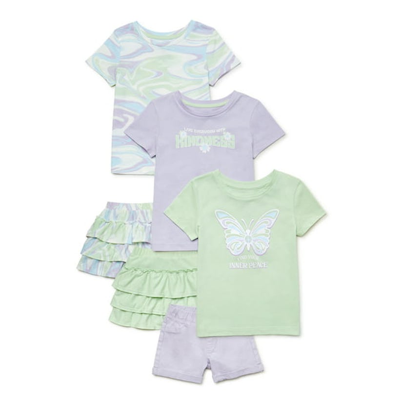 Girls Mix & Match Kid Pack, 6-Piece