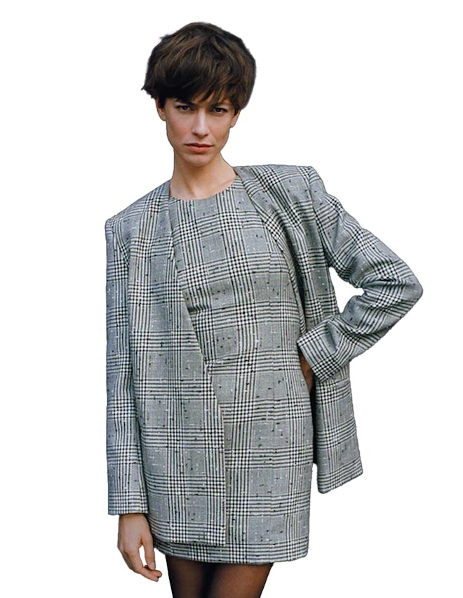 Cleo Jacket Black Check