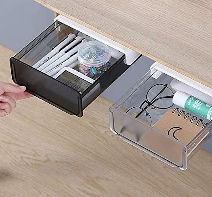 COZYWELL Self-Adhesive Under-Desk Drawer