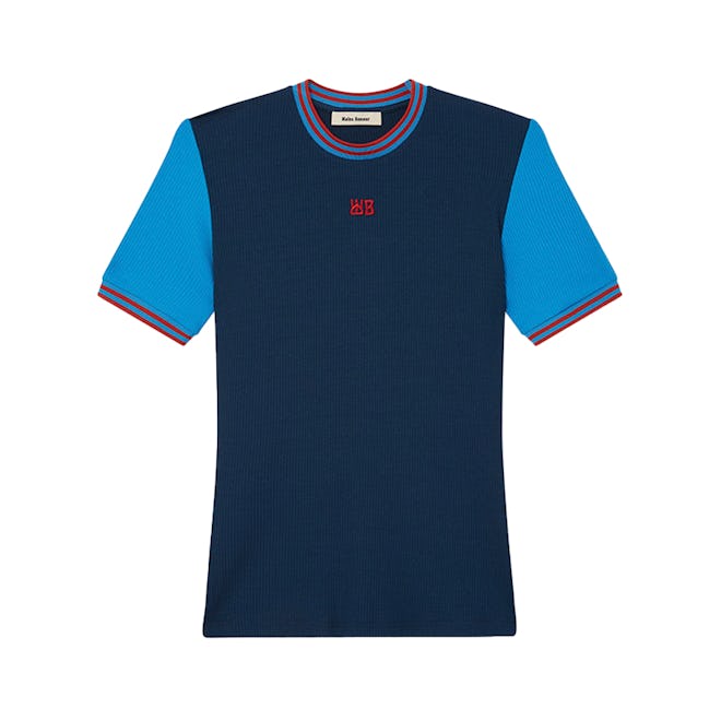 Wales Bonner Shade Colorblock Rib T-Shirt