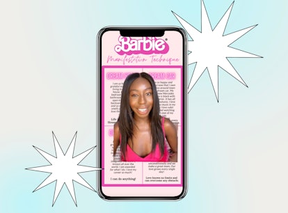 A TikToker shares the Barbie manifestation technique on TikTok to manifest your dream life. 