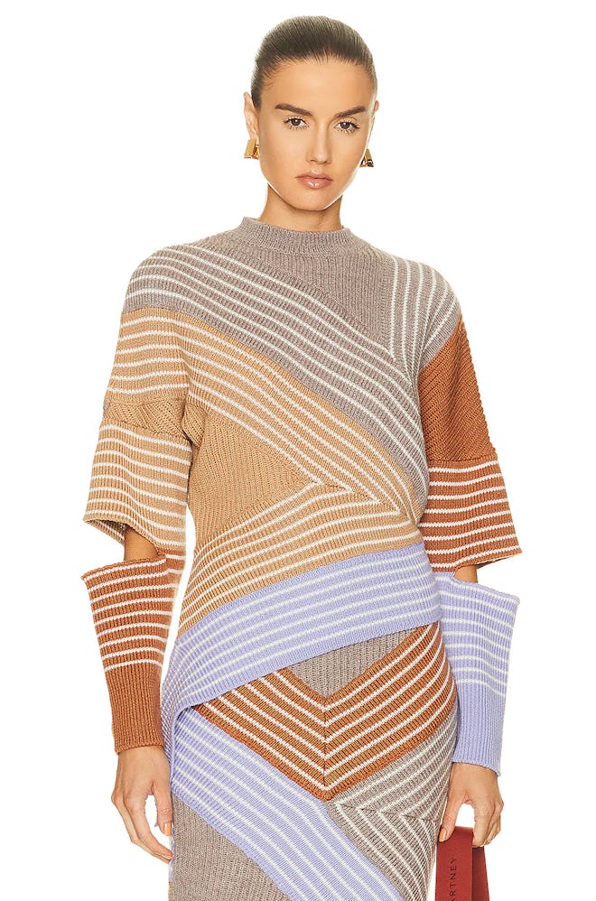Stella By Stella 3D Stripes Jumper Sweater