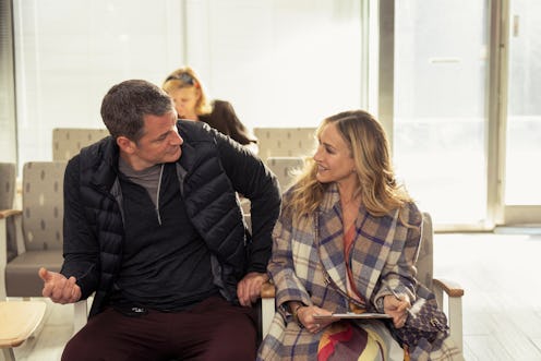 Peter Hermann and Sarah Jessica Parker in 'And Just Like That...' Photo via Max