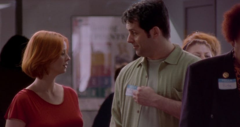 Miranda and "Weight Watchers" Guy in 'Sex and the City' Season 5