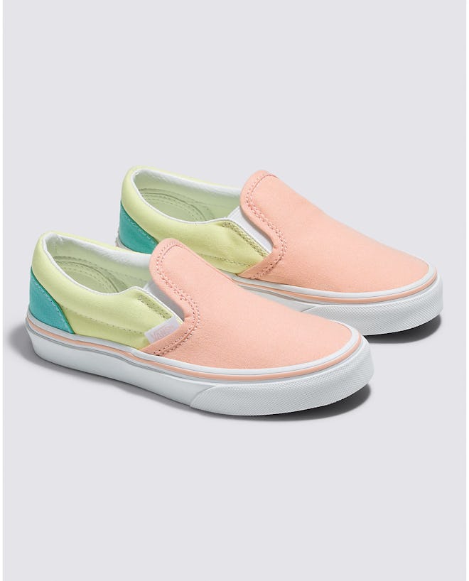 Some of the most sturdy shoes for kids, the vans Kids' Classic Slip-On