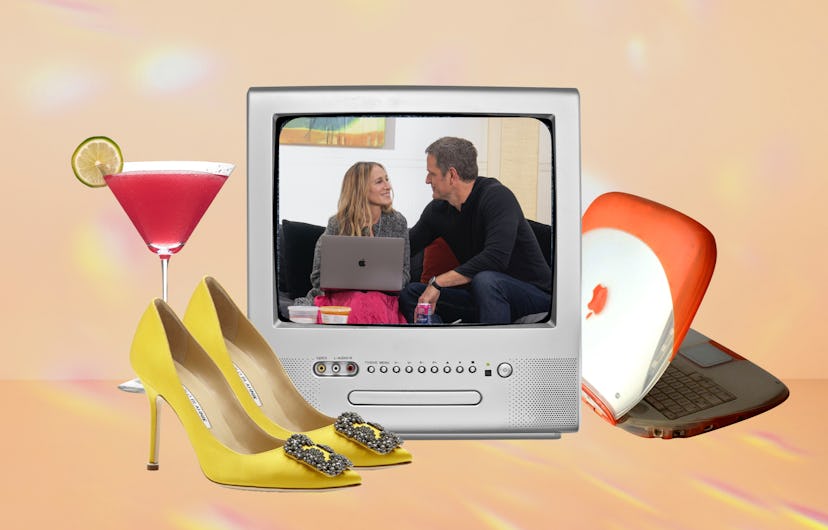 Carrie (Sarah Jessica Parker) goes on a date with George Campbell (Peter Hermann) in 'And Just Like ...