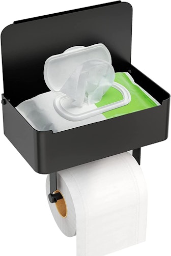 JUYSON Toilet Paper Holder with Shelf