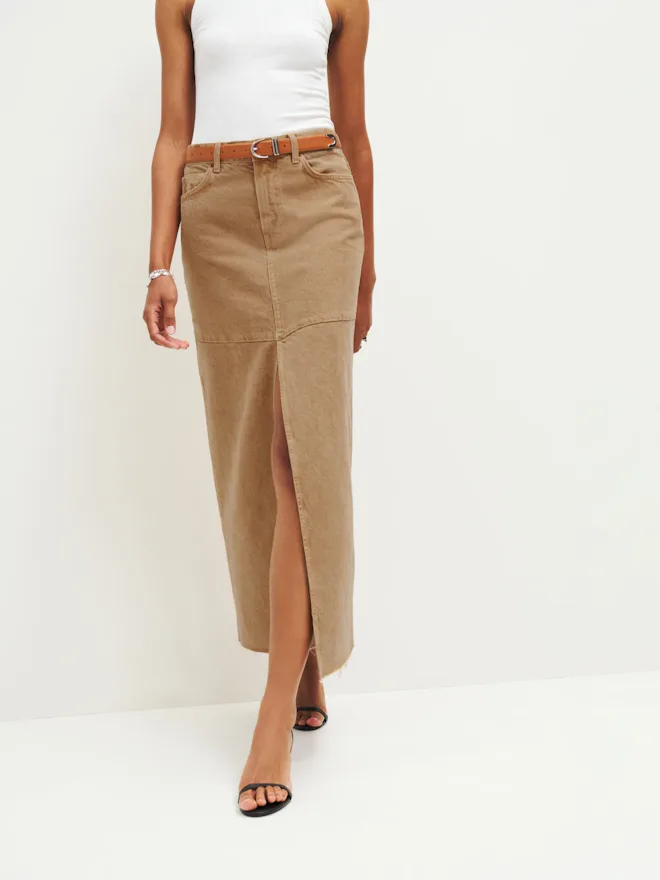 16 Denim Maxi Skirts That Will Elevate Your Wardrobe