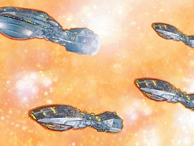 The Katana Fleet in the 'Heir to the Empire' comics adaptation.
