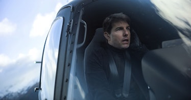 Tom Cruise pilots a helicopter in 'Mission: Impossible - Fallout'