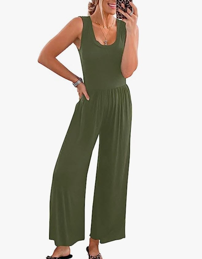 BLENCOT Casual Strap Jumpsuit
