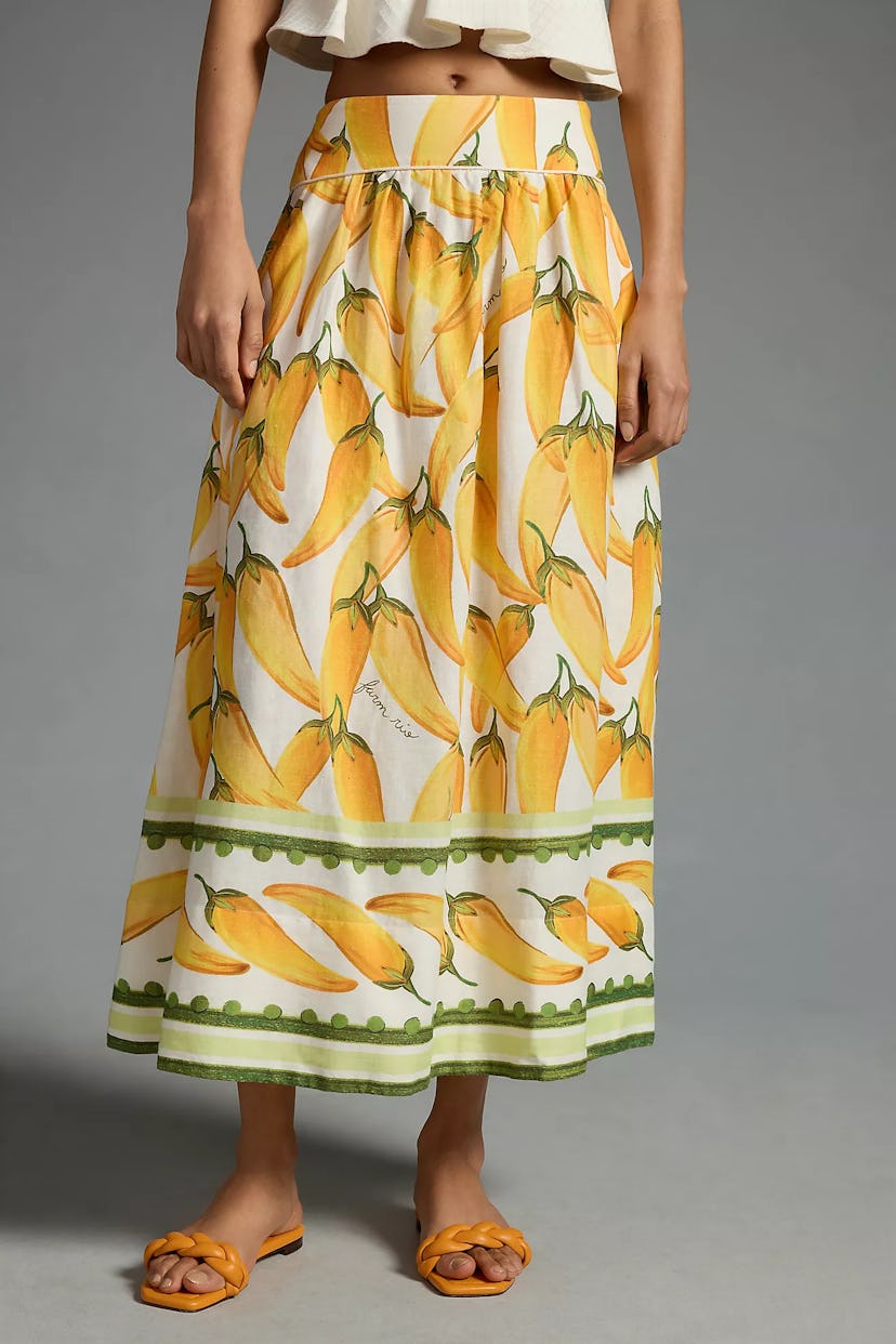 Peppers Printed Skirt
