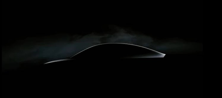 Tesla EV teaser
