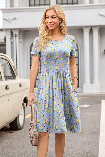DBMOON Empire Waist Dress