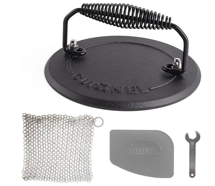 Cuisinel Cast Iron Burger Press