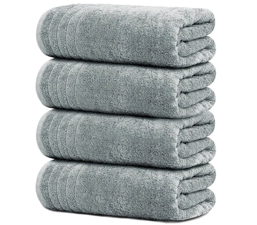 Tens Towels Large Bath Towels (4 Pieces)