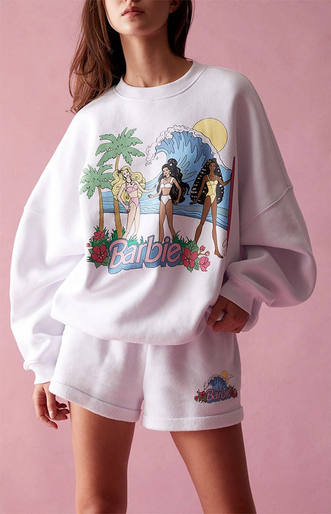 Barbie Good Times Crewneck Sweatshirt