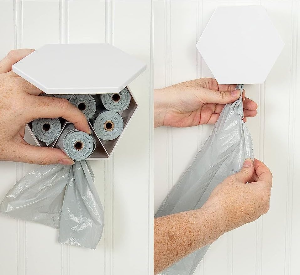 Leashboss Wall Mount Pet Poop Bag Dispenser