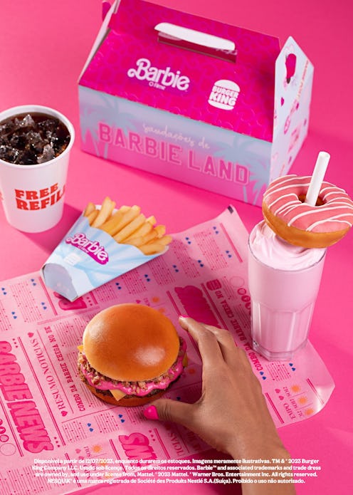 Here's what you need to know about the pink 'Barbie' burger at Burger King.