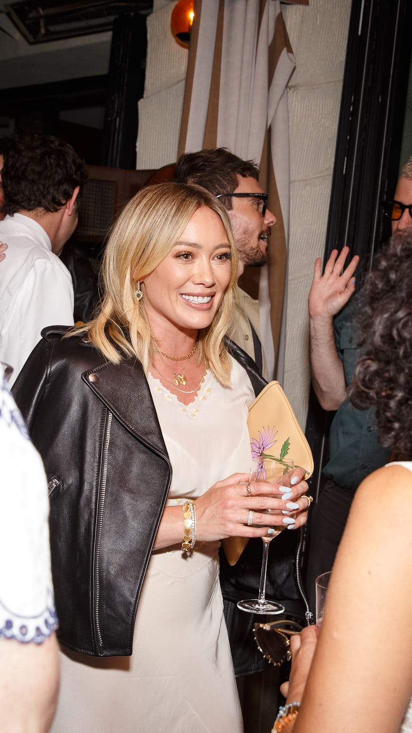 Hilary Duff celebrates the launch of Coach x Observed By Us at Sunset Tower Hotel in Los Angeles at ...
