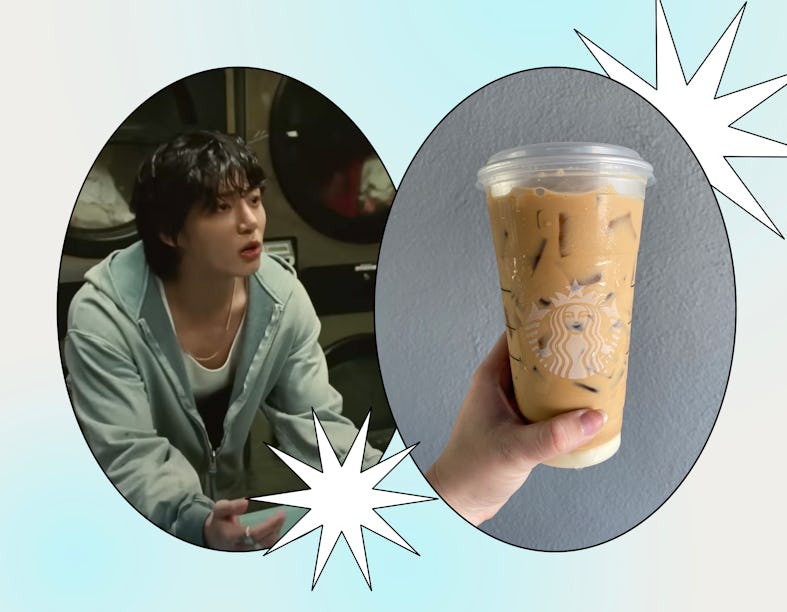 I tried TikTok's Jungkook "Seven" Starbucks drink with four shots of espresso. 