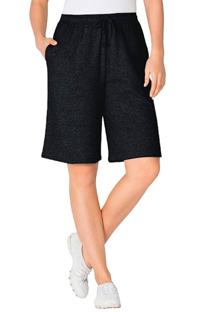 Woman Within Knit Shorts
